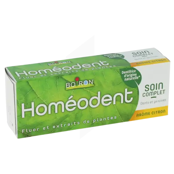 Boiron Homéodent Soin Complet Dentifrice Citron T/75ml
