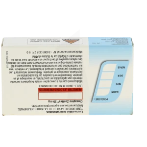 Clozapine Zentiva 25 Mg, Comprimé Sécable