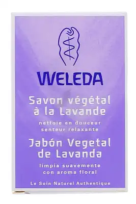 Weleda Savon Végétal à La Lavande 100g à PÉLISSANNE