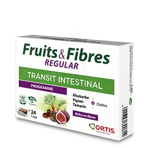 Ortis Fruits & Fibres Regular Cube à Mâcher 2*b/24 à QUINCY-SOUS-SÉNART