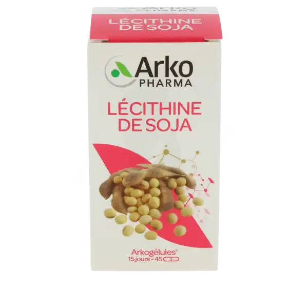 Arkogélules Lécithine De Soja Bio Caps B/45