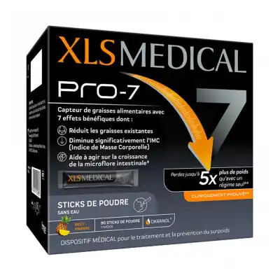 Xls Médical Pro-7 Poudre Sticks B/90 à BU