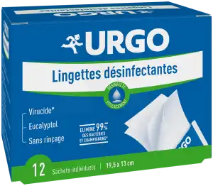 Urgo Lingettes Désinfectantes 12 Sachets à SAINT-JEAN-DE-LIVERSAY