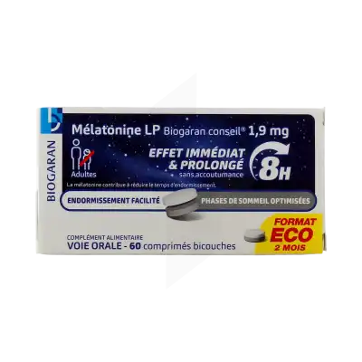 Biogaran Conseil Mélatonine Comprimés Lp Boîte De 60 à CLERMONT-FERRAND