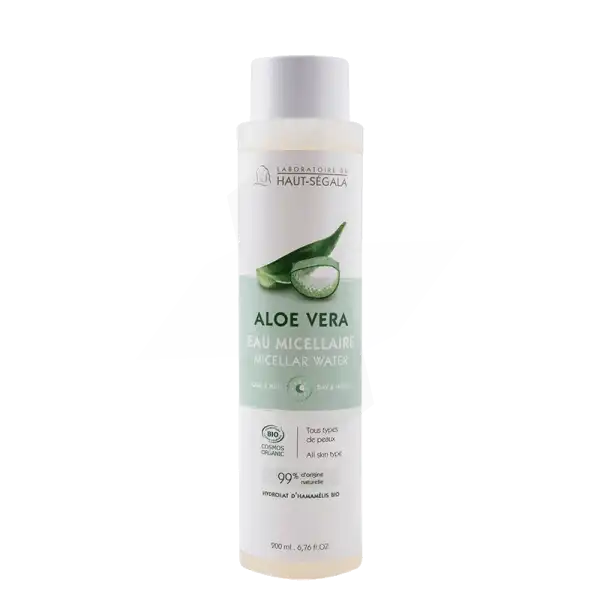 Eau Micellaire Aloe Vera Biologique 200ml