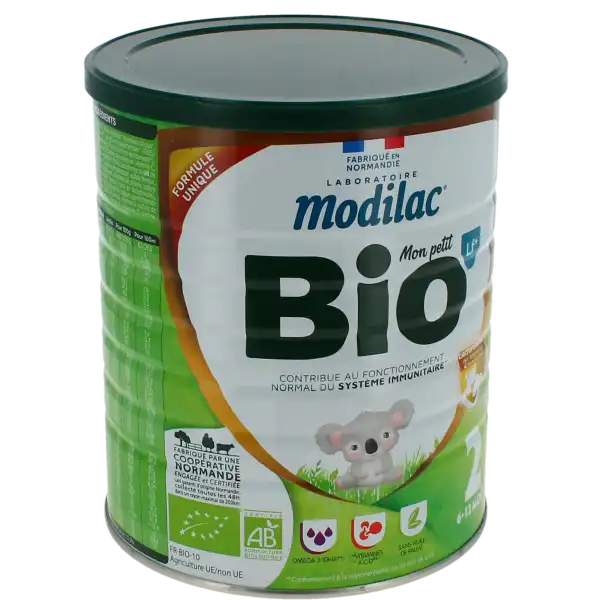 Modilac Mon Petit Bio Lf+ 2 Lait Pdre B/800g