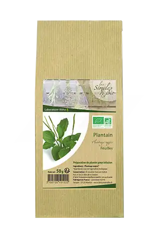 Laboratoire Altho Plantain Rond Bio, Plante Sèche, Feuille 50g