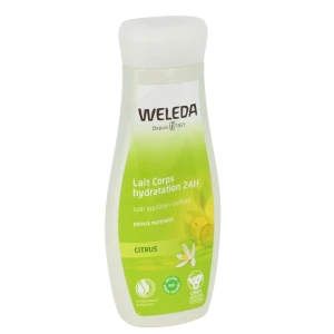 Weleda Soins Corps Lait Corps Hydratation 24h Citrus Fl/200ml