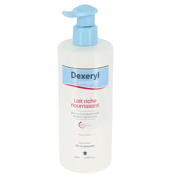 Dexeryl Essentiel Lait Riche Nourrissant Fl Pompe/500ml