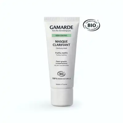Gamarde Sébo-control Masque Clarifiant T/40ml à Tours