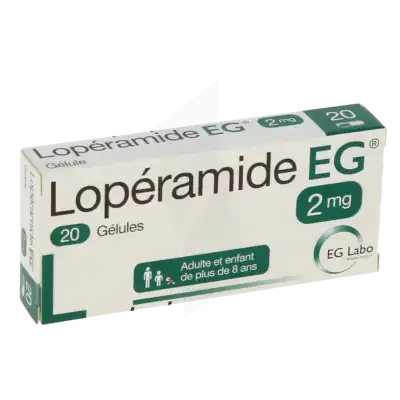 Loperamide Eg 2 Mg, Gélule à FLEURANCE