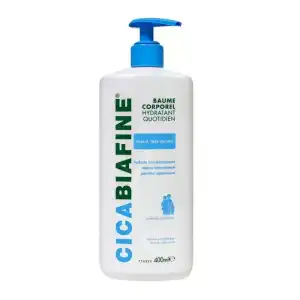 Cicabiafine Baume Corporel Hydratant Quotidien Fl Pompe/400ml à Paris