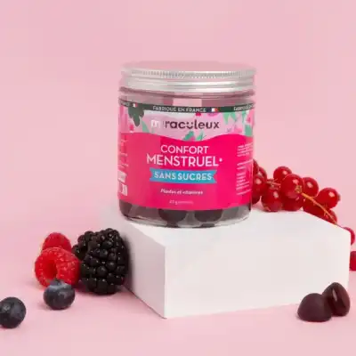 Les Miraculeux Gummies Confort Menstruel Sans Sucre Gommes Pot/42
