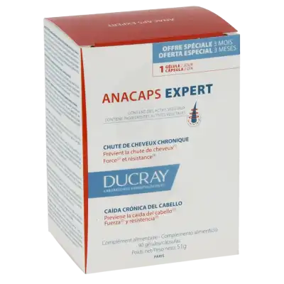 Ducray Anacaps Expert Gélules B/90 à Annecy