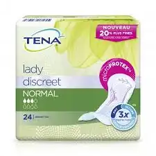 Tena Lady Discreet Protection Anatomique Normal Sac/24