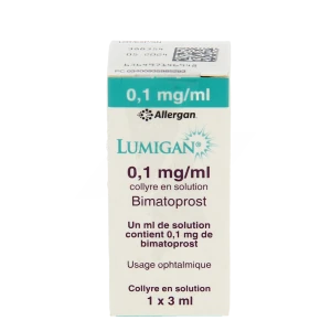 Lumigan 0,1 Mg/ml, Collyre En Solution