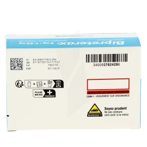 Bipreterax 5 Mg/1,25 Mg, Comprimé Pelliculé