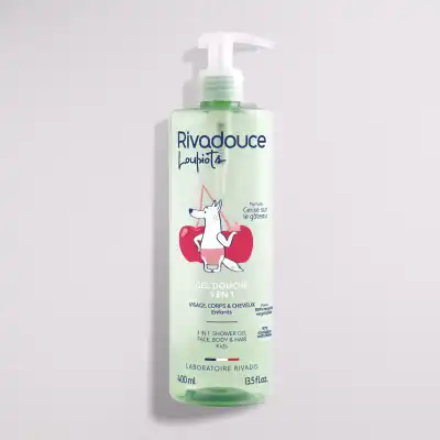 Rivadouce Loupiots Gel douche 3 en 1 Cerise sur le gâteau Fl pompe/400ml