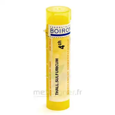 Boiron Thallium Sulfuricum 4ch Granules Tube De 4g à Libourne