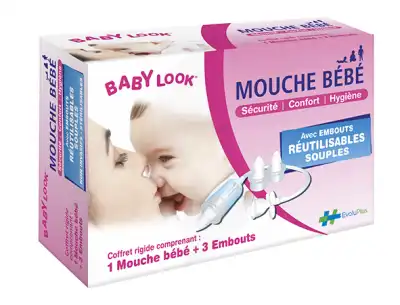 Baby Look® Mouche Bébé + 3 Embouts Réutilisables à VALENCE