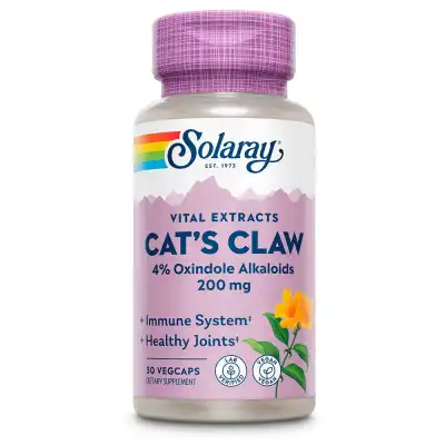 Solaray Cat's Claw Griffre De Chat 30 Capsules à MARIGNANE