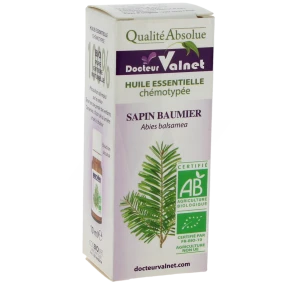 Docteur Valnet Huile Essentielle Bio, Sapin Baumier 10 Ml