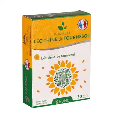 Hdnc Formule Lécithine De Tournesol Comprimés B/30 à LORMONT