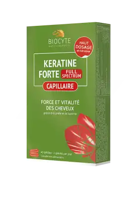 Biocyte Kératine Forte Full Spectrum Gélules B/40 à VILLENAVE D'ORNON