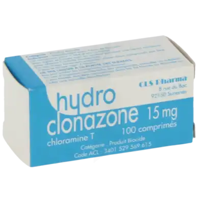 Hydroclonazone 15 Mg Cpr T/100 à MANOSQUE
