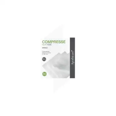 Apothicare Compresse Non-tissé Stérile 10x10 B/50 à CORMEILLES-EN-PARISIS