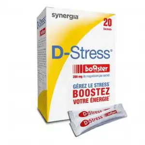Synergia D-stress Booster Poudre Pour Solution Buvable 20 Sticks/3,75g à Ondres