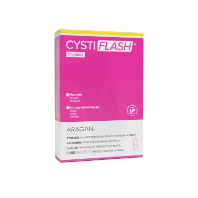 Aragan Pure Protect Cystiflash Gélules B/10 à VANDOEUVRE-LES-NANCY