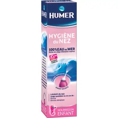 Humer Hygiène Du Nez - Spray Nasal 100% Eau De Mer Nourrisson / Enfant Lot De Deux à Nice