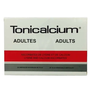 Tonicalcium Adultes, Solution Buvable En Ampoule