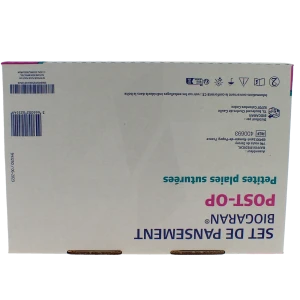 Biogaran Post-op Set Pansement Petites Plaies Suturées Boîte De 3