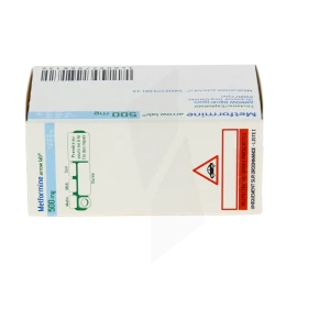 Metformine Arrow Lab 500 Mg, Comprimé Pelliculé