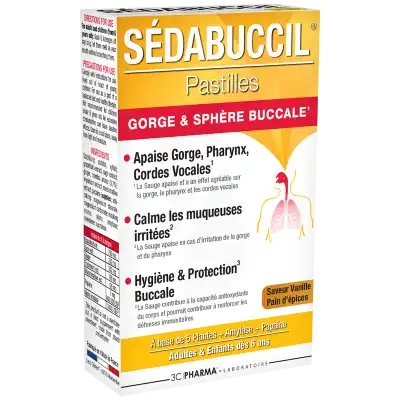Sedabuccil Pastilles à Sucer Sphère Buccale Vanille Pain D'épices B/30 à Mimizan