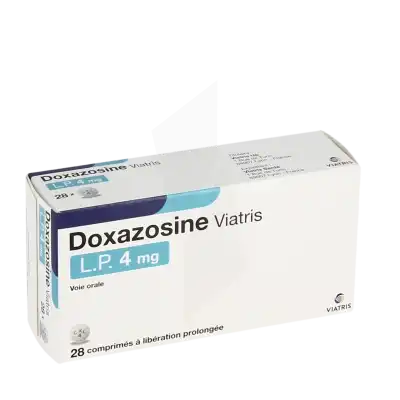 Doxazosine Viatris Lp 4 Mg, Comprimé à Libération Prolongée à CHENÔVE