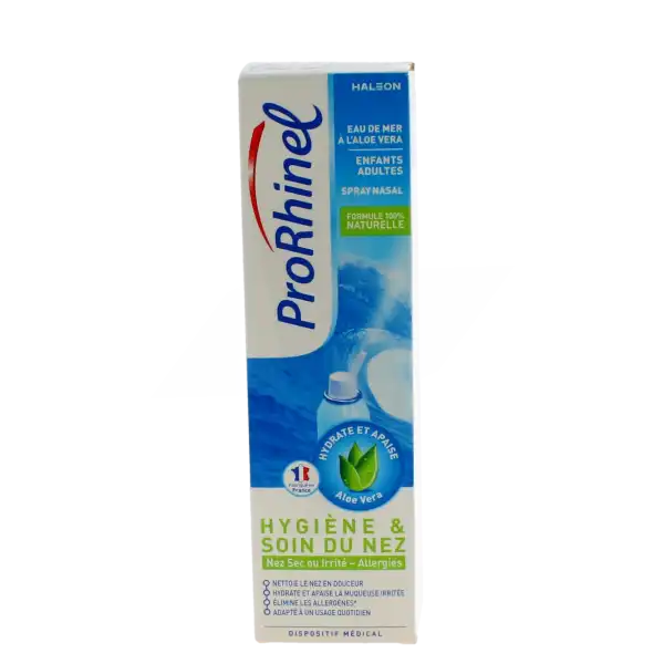 Prorhinel Hygiene Du Nez Solution Naturelle D'eau De Mer Spray 100 Ml