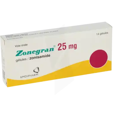 Zonegran 25 Mg, Gélule à SAINT-SAENS