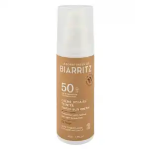 Ldbiarritz Solaires Spf50 Crème Solaire Teintée Beige Flacon Pompe De 50 Ml à VITROLLES