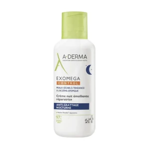 Aderma Exomega Control Nuit Crème émolliente Réparatrice Fl Pompe/400ml
