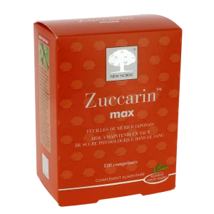New Nordic Zuccarin Max Taux De Sucre Dans Le Sang Comprimés B/120