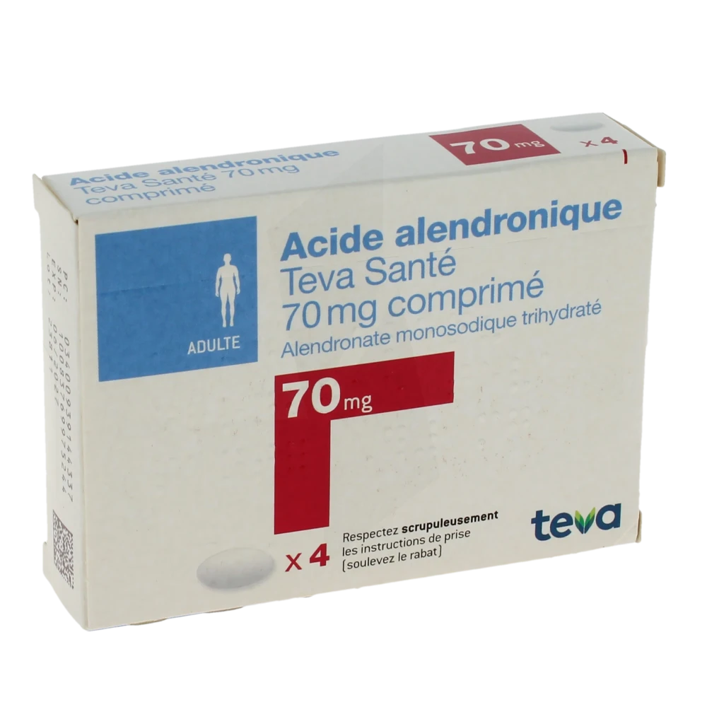 Acide Alendronique Teva Sante 70 Mg, Comprimé