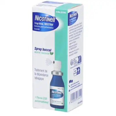 Nicotinell 1 Mg/dose S Pulv Bucc Fl/13,2ml à Vétraz-Monthoux
