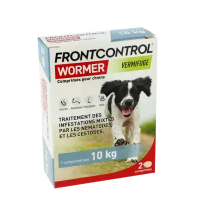 FRONTCONTROL WORMER Comprimés chien B/2