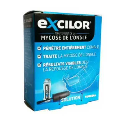 Excilor Solution Solution Mycose De L'ongle Fl/3,3ml à Bassens