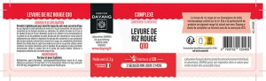 Dayang Levure De Riz Rouge + Q10 Gélules B/120