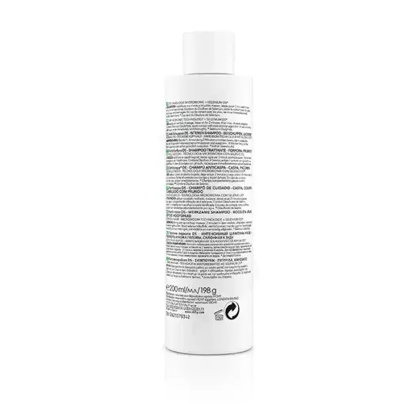 Vichy Dercos Technique Antipelliculaire Ds Shampooing Traitant Pellicules & Démangeaisons Cheveux Secs Flacon/200ml