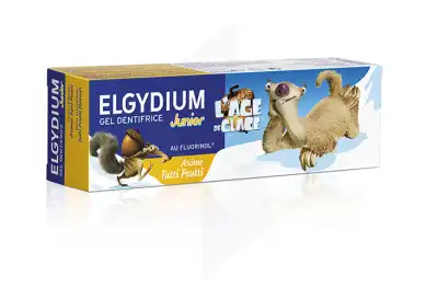 Elgydium Dentifrice Age De Glace Junior (7 à 12 Ans) Tutti Fruti 50ml à  NICE